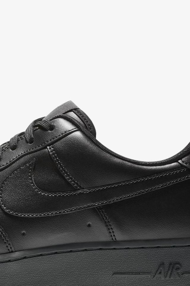 Nike Air Force 1 Flyleather 'Black 