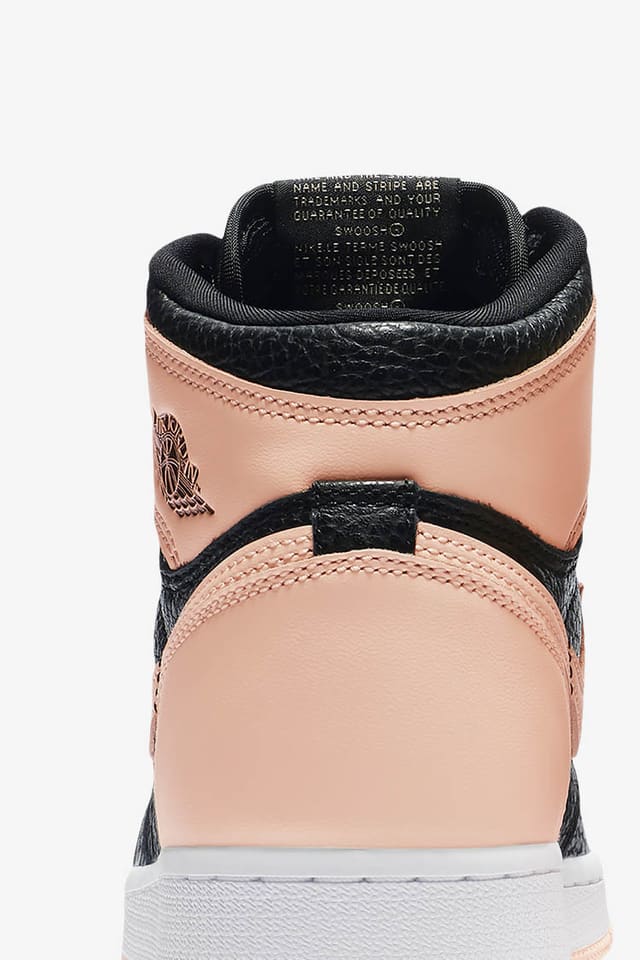 pink and black nike jordans