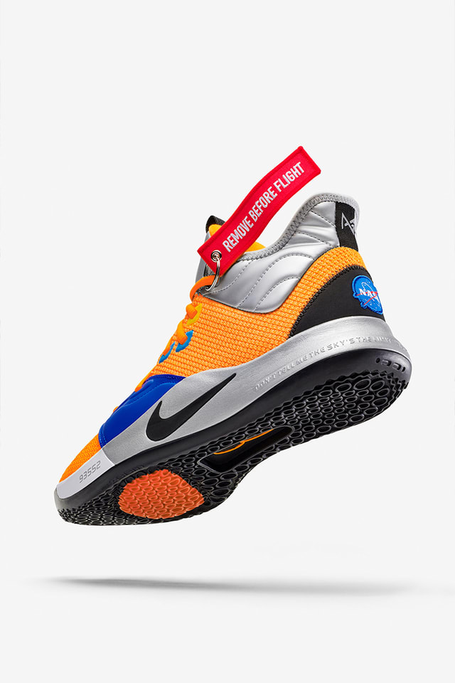 Nike PG 3 NASA 'Total Orange' Release 