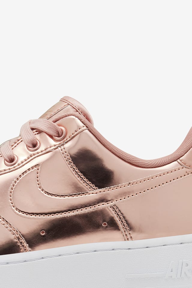 air force 1 metallic bronze