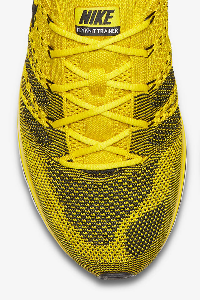 nike flyknit trainer bright citron