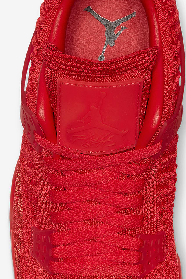 jordan 4 red flyknit