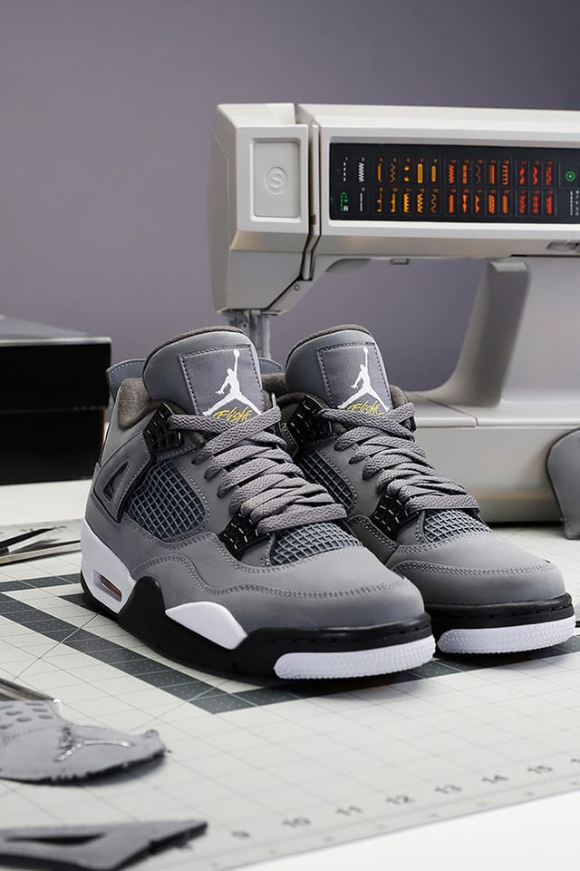 Air Jordan IV 'Cool Grey'. Nike SNKRS IE