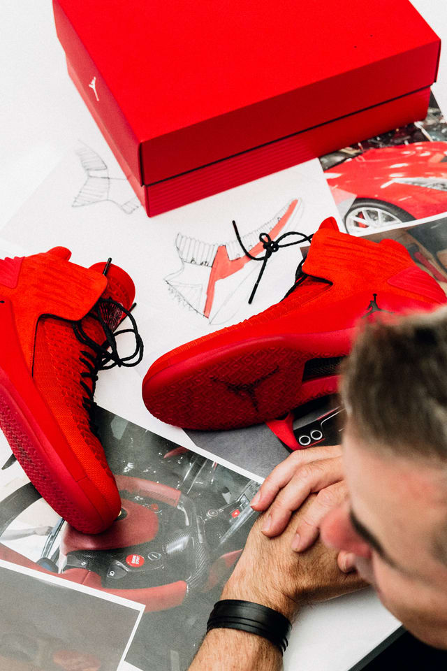 air jordan 32 rosso