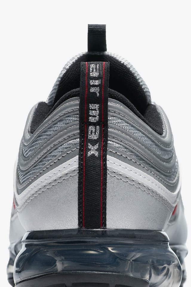 Nike Air Vapormax 97 'Metallic Silver \u0026amp; Varsity Red' Release Date. Nike  SNKRS GB
