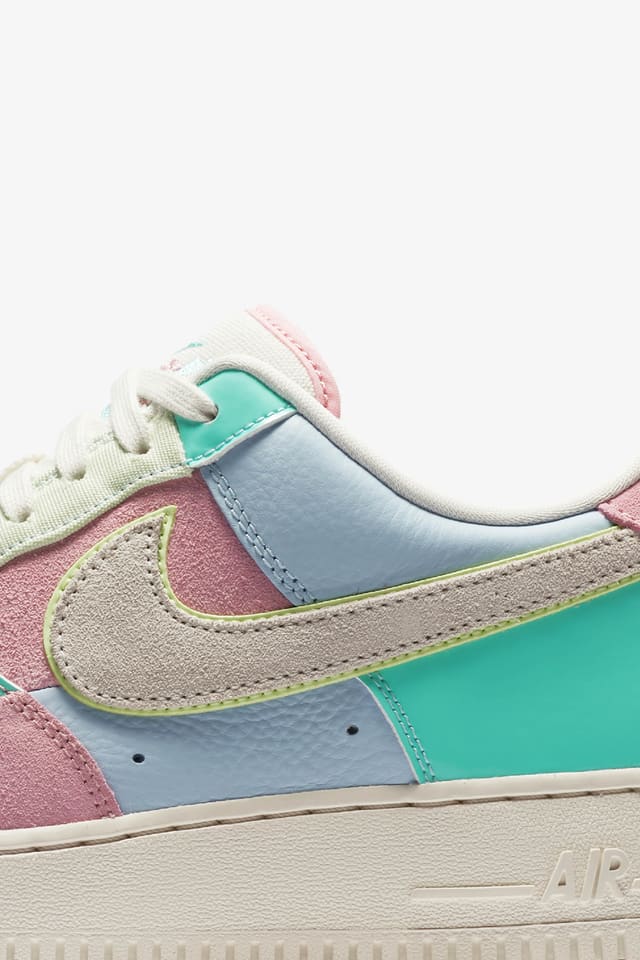 nike air force 1 spring patchwork