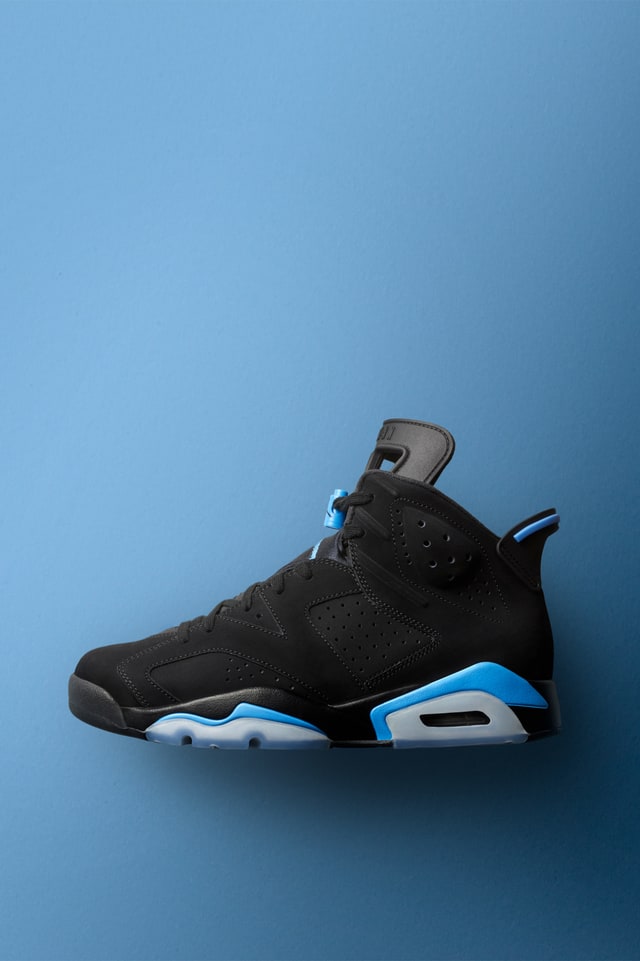 Air Jordan 6 'Black \u0026 University Blue 