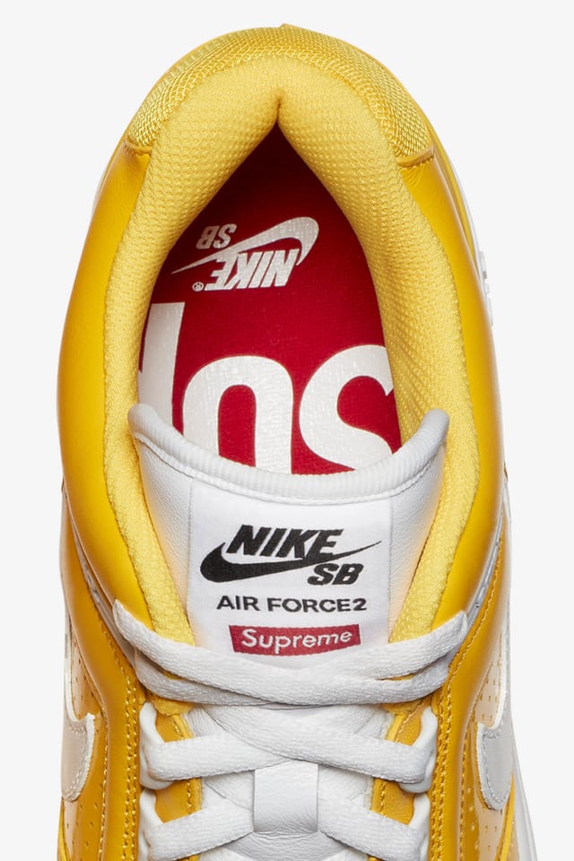 supreme af2 yellow