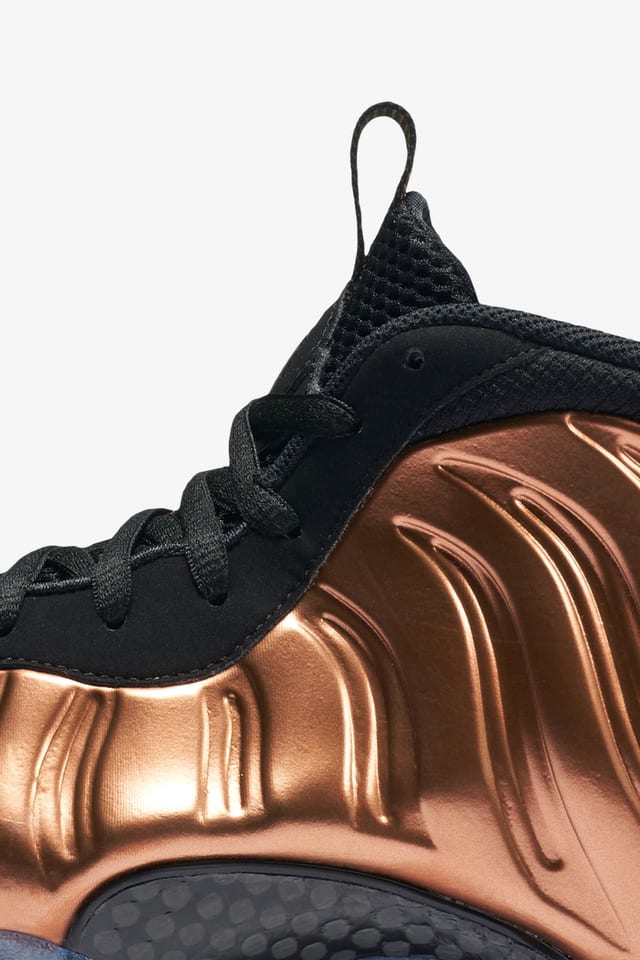 nike foamposite copper