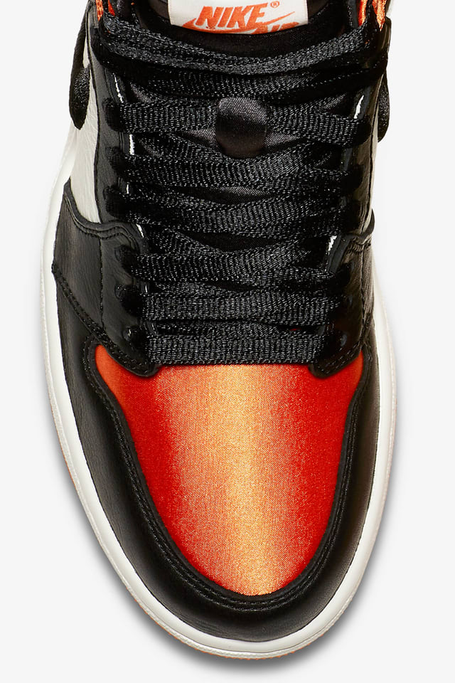 satin shattered backboard womens