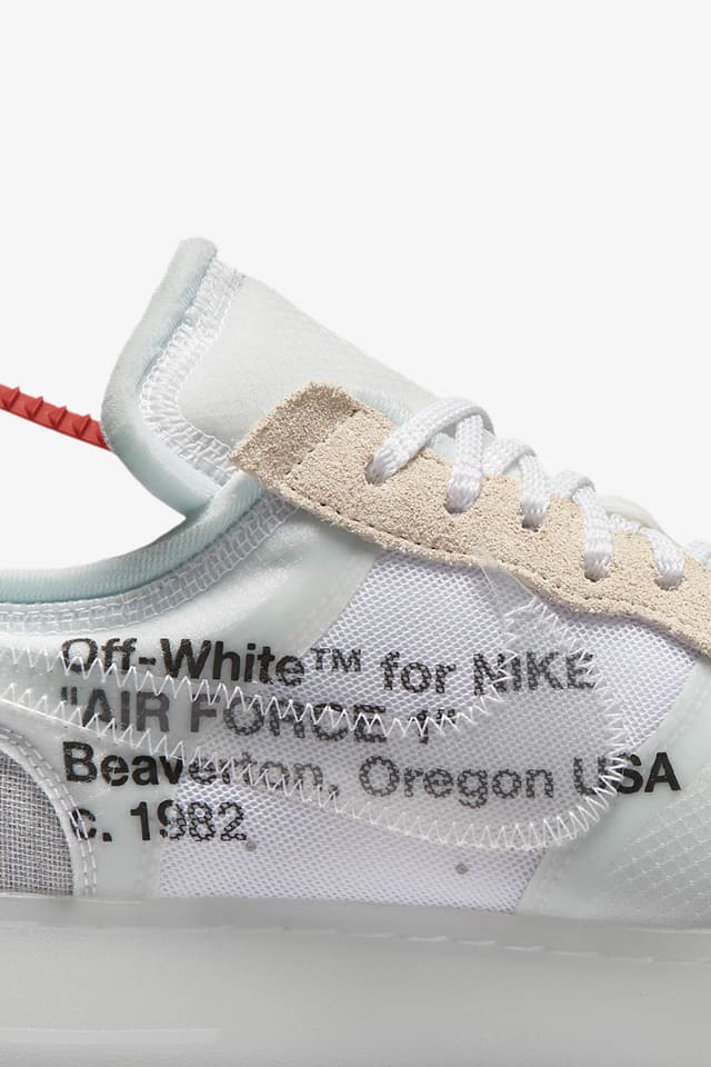 nike air force off white the ten