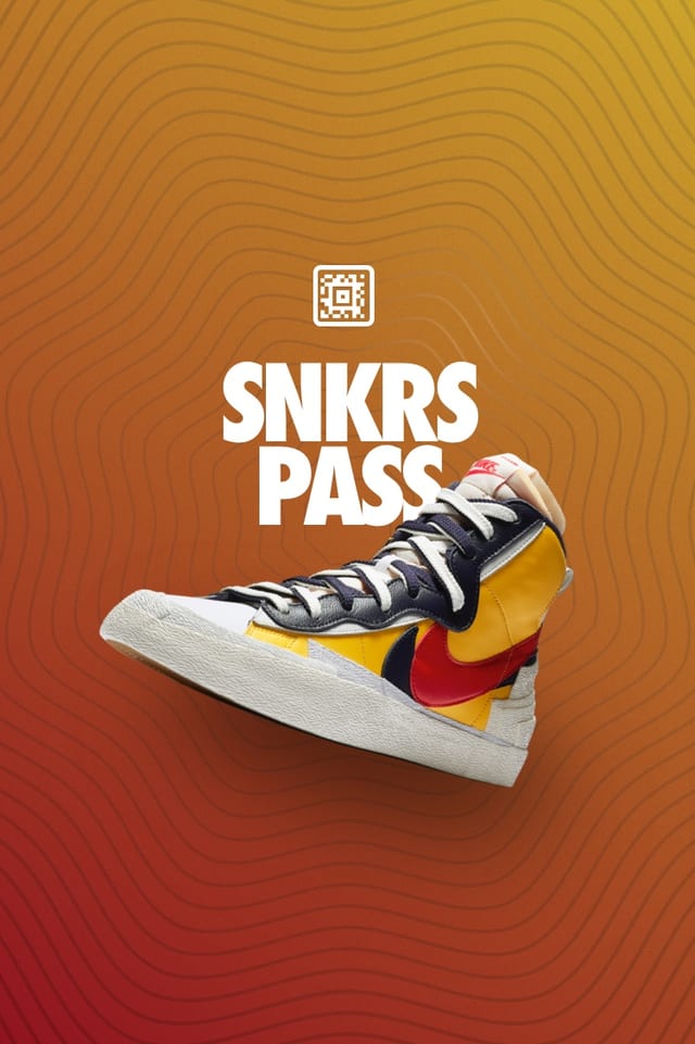 Blazer Mid 'Sacai' NYC. Nike SNKRS