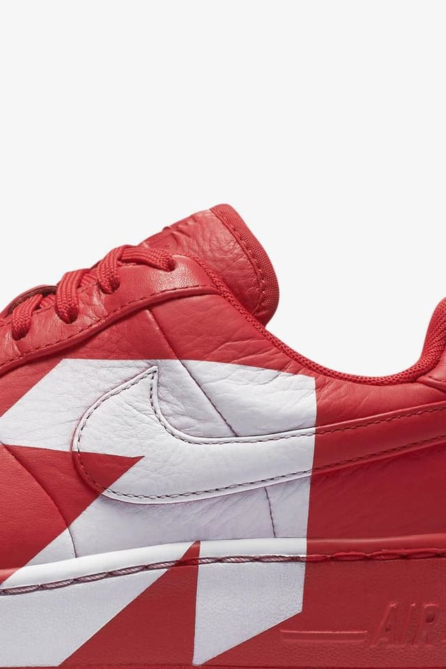 air force 1 upstep lux university red