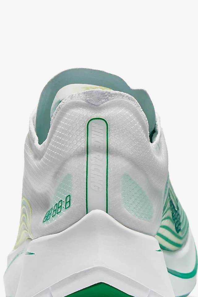 nike zoom fly white lucid green