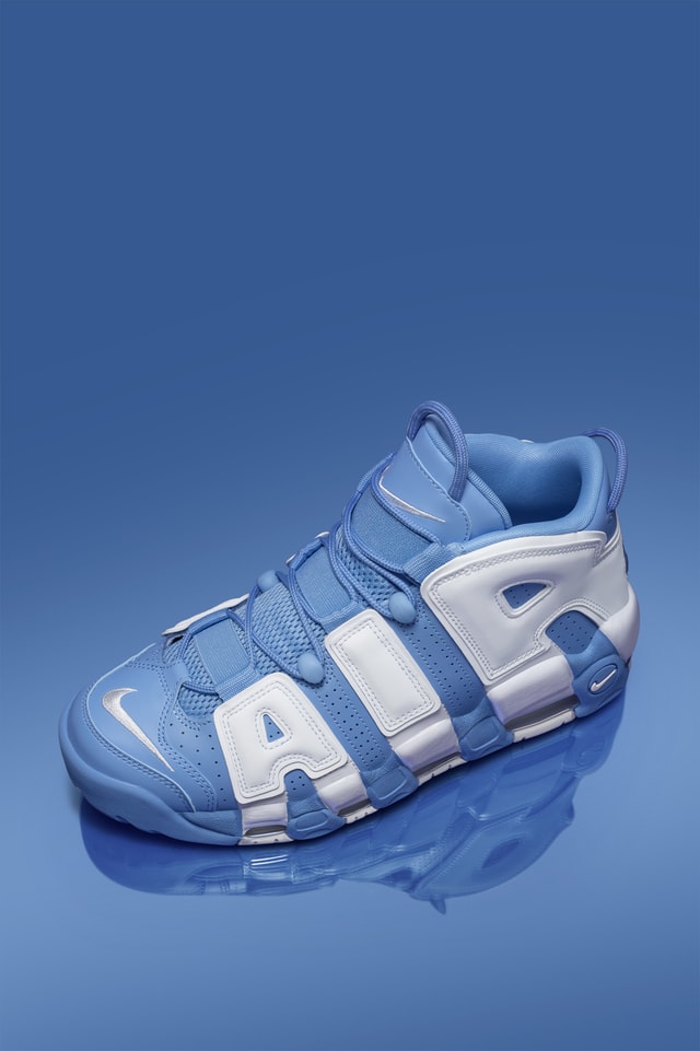 baby blue and white nike