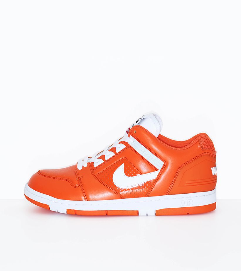 Nike SB AF2 Low Supreme 'Orange Blaze 