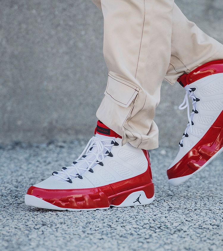 Air Jordan 9 'White/Red' Release Date 