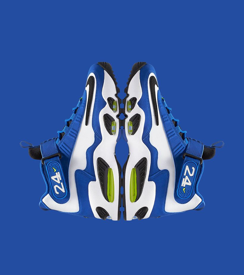 nike air griffey max 1 royal blue volt mens