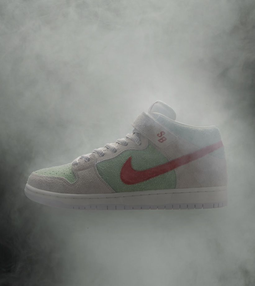 nike sb dunk mid white widow