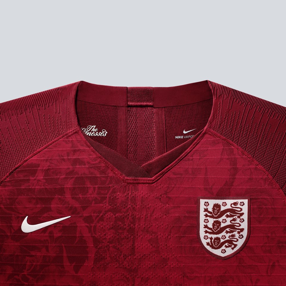 England Women’s Football Federation 2019 Stadium Away Jersey England Women’s Football Federation 2019 Stadium Away Jersey