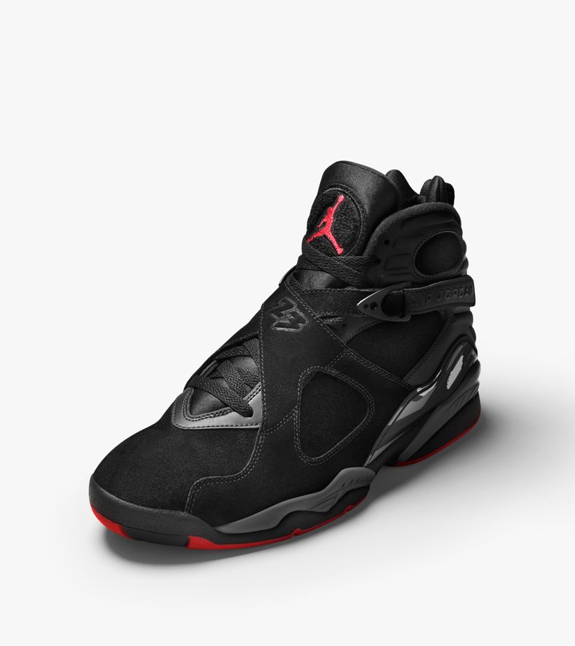 Air Jordan 8 Retro 'Black \u0026 Gym Red 
