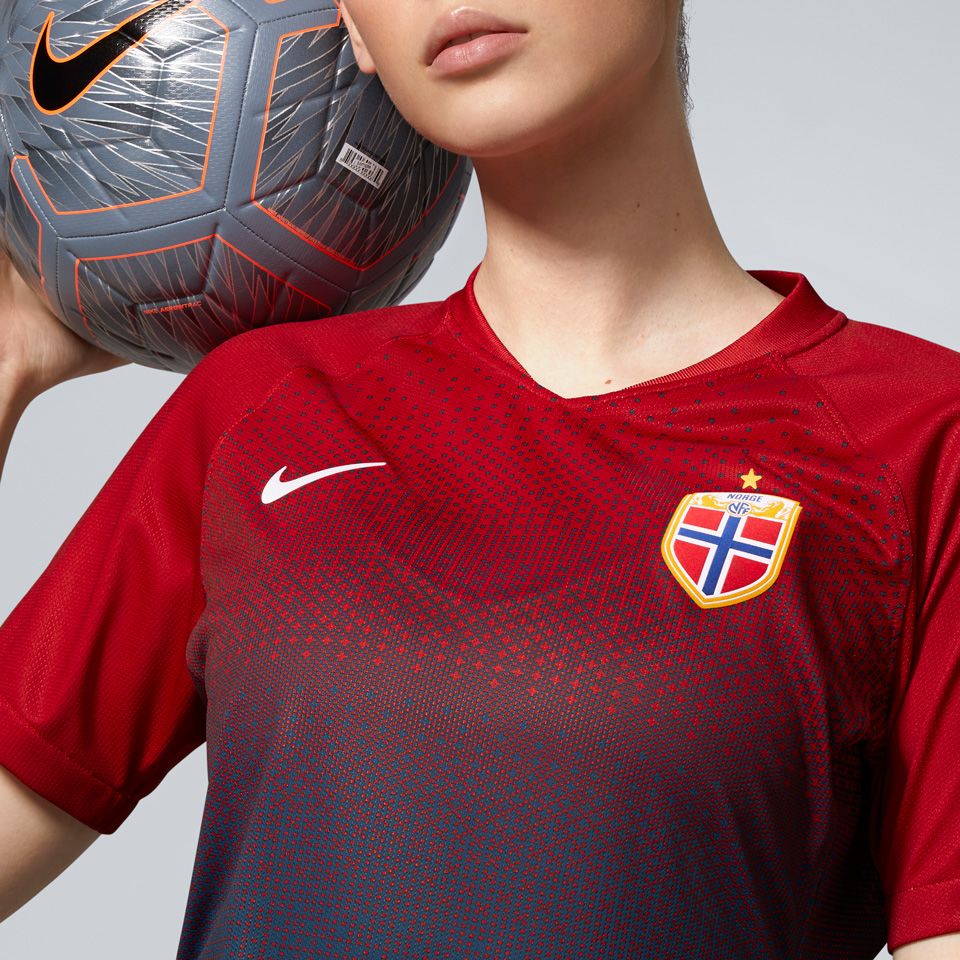 Norway Women’s Football Federation 2019 Stadium Home Jersey Norway Women’s Football Federation 2019 Stadium Home Jersey