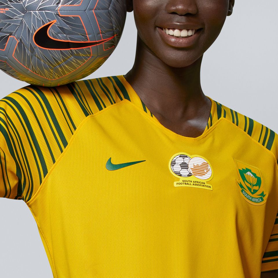 South Africa Women’s Football Federation 2019 Stadium Home Jersey South Africa Women’s Football Federation 2019 Stadium Home Jersey