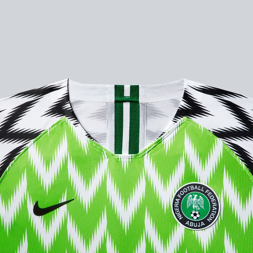 Nigeria Women’s Football Federation 2019 Stadium Home Jersey Nigeria Women’s Football Federation 2019 Stadium Home Jersey