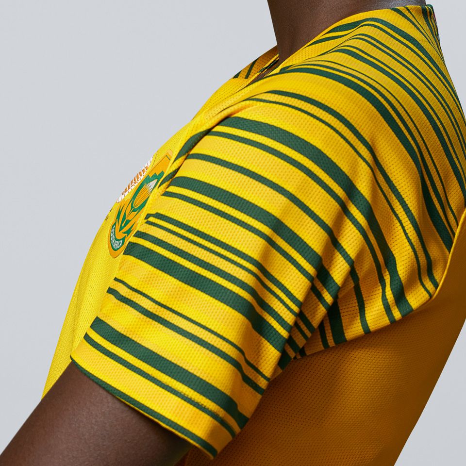 South Africa Women’s Football Federation 2019 Stadium Home Jersey South Africa Women’s Football Federation 2019 Stadium Home Jersey