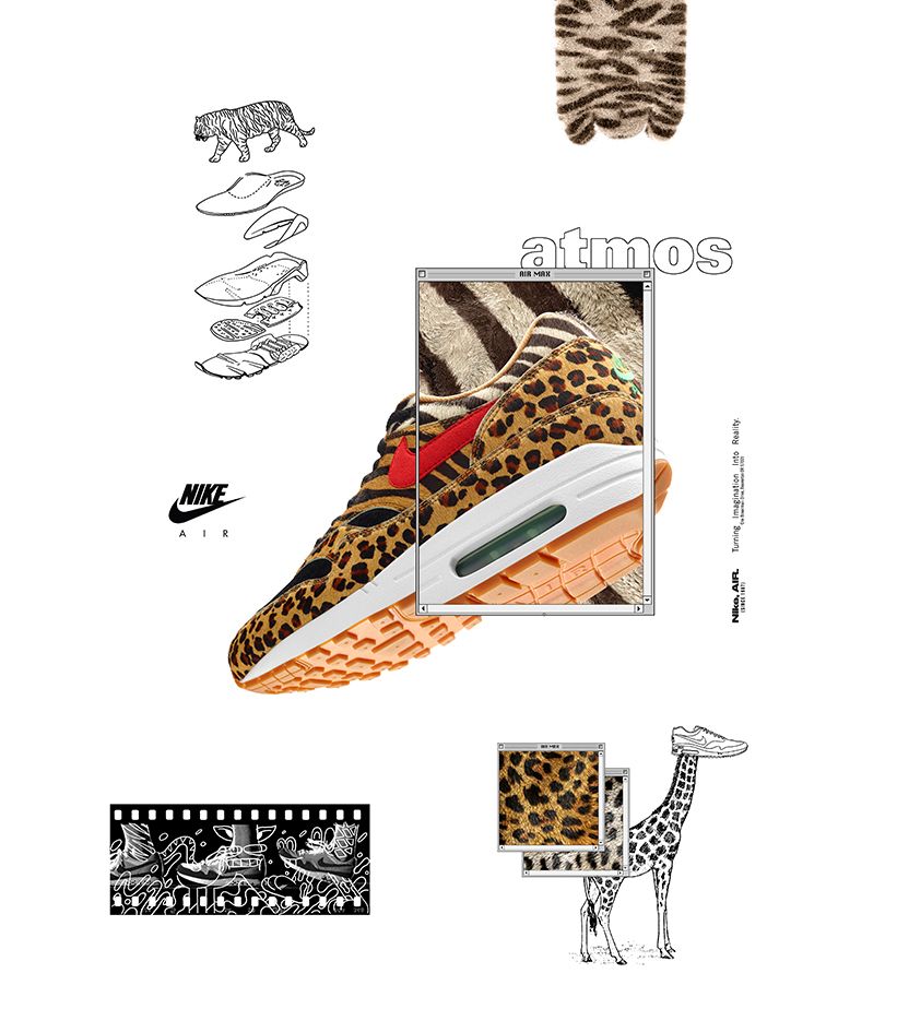 Nike Air Max 1 Atmos 'Animal Pack' 2018 