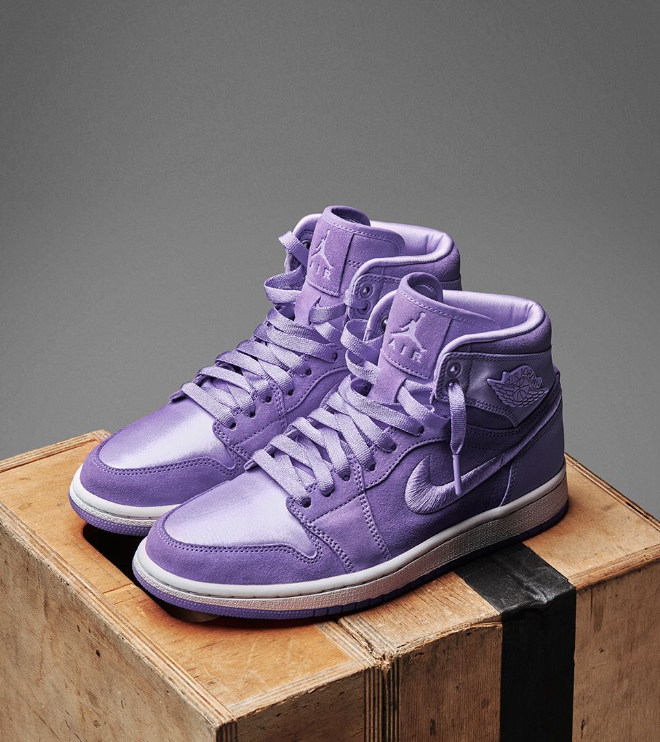 purple jordans 1
