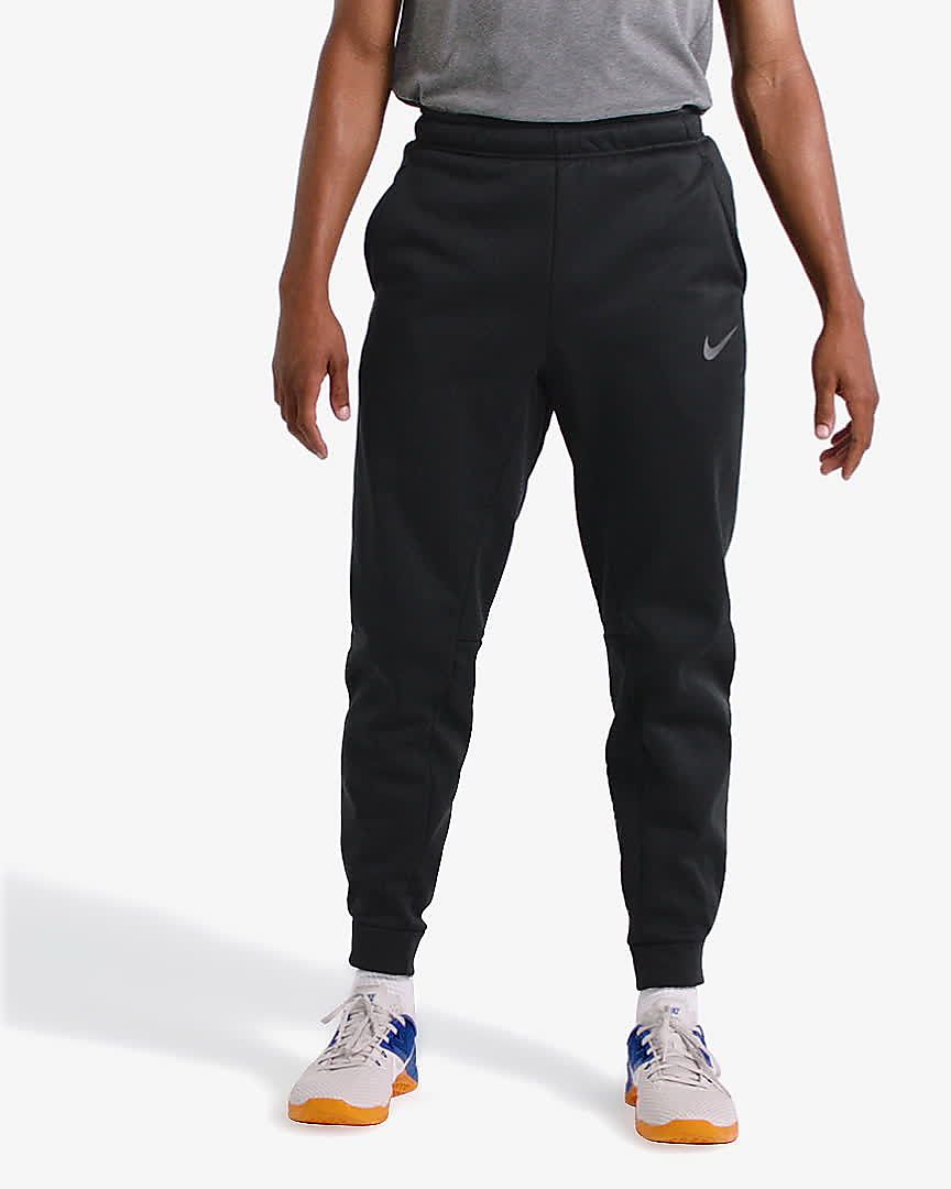 nike therma men's tapered training pants