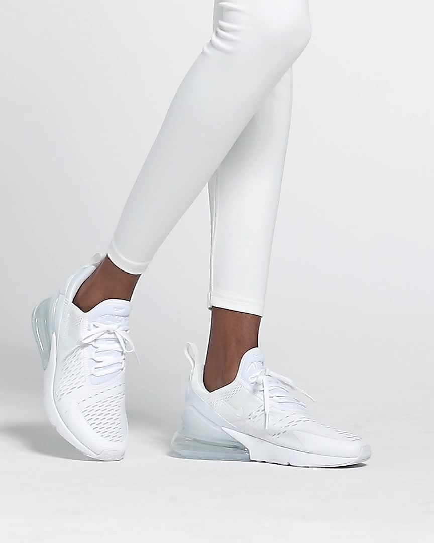 all white nike shoes women