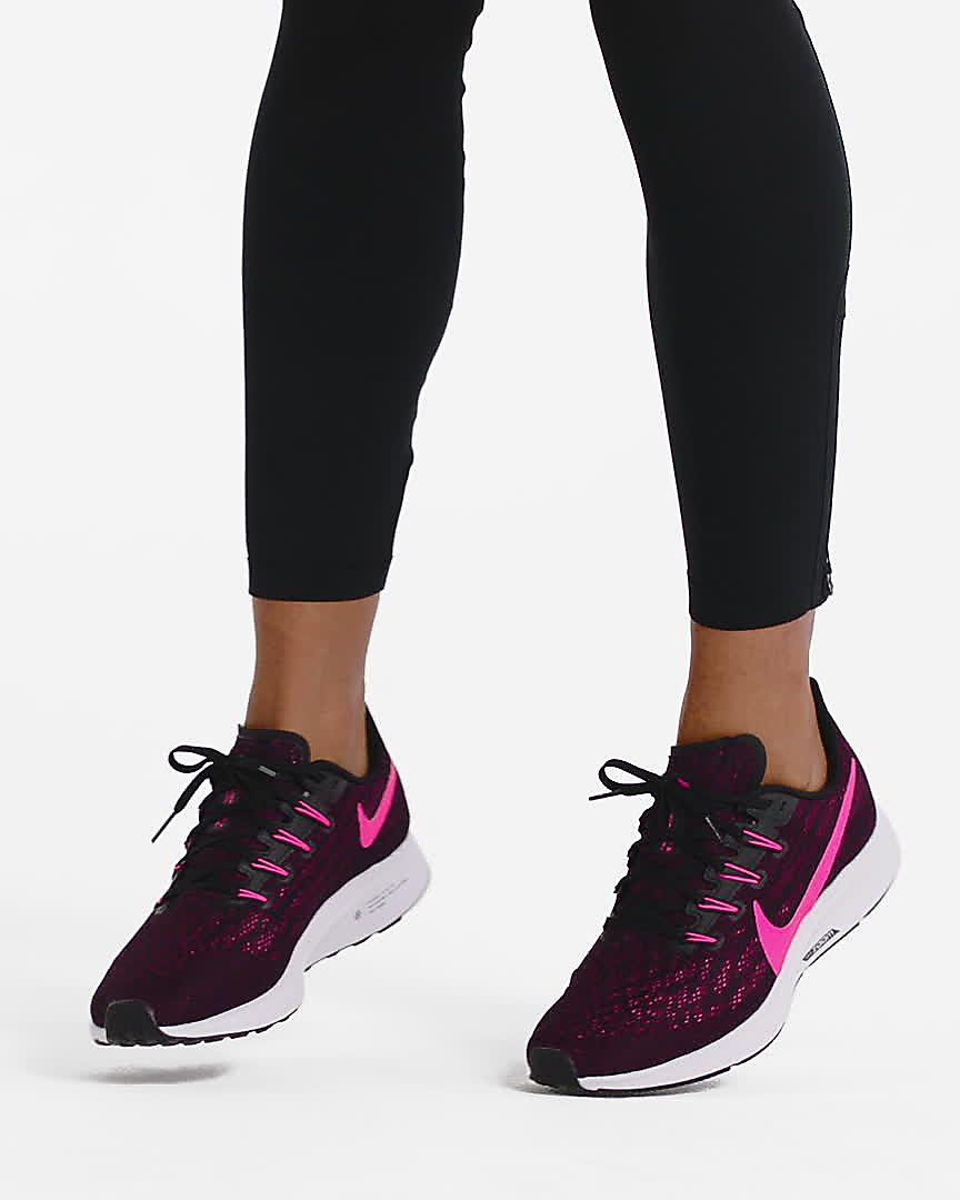 Rosa Bild: Nike Air Zoom Pegasus 36 Black And Pink