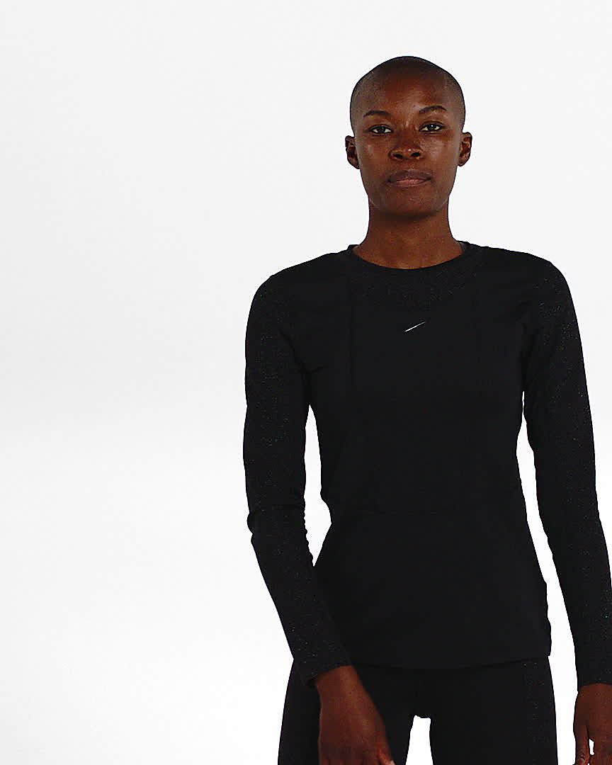 haut nike femme manche longue