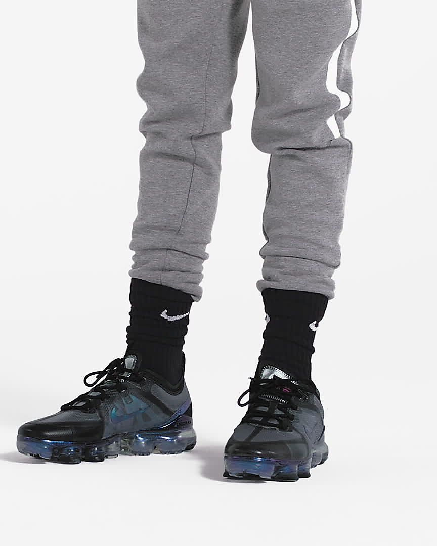 Descuento Zapatillas Nike Air Vapormax 2019 Para Hombres Negro Oro