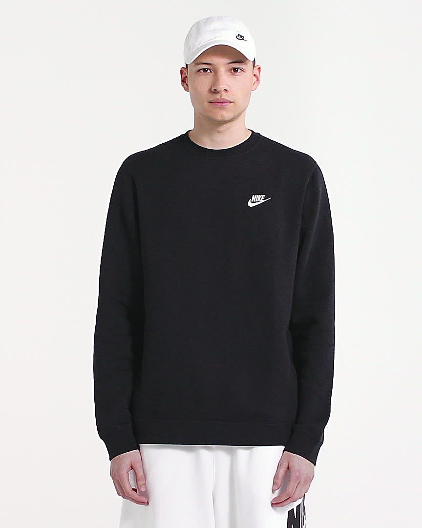 nike club fleece crew sweatshirt