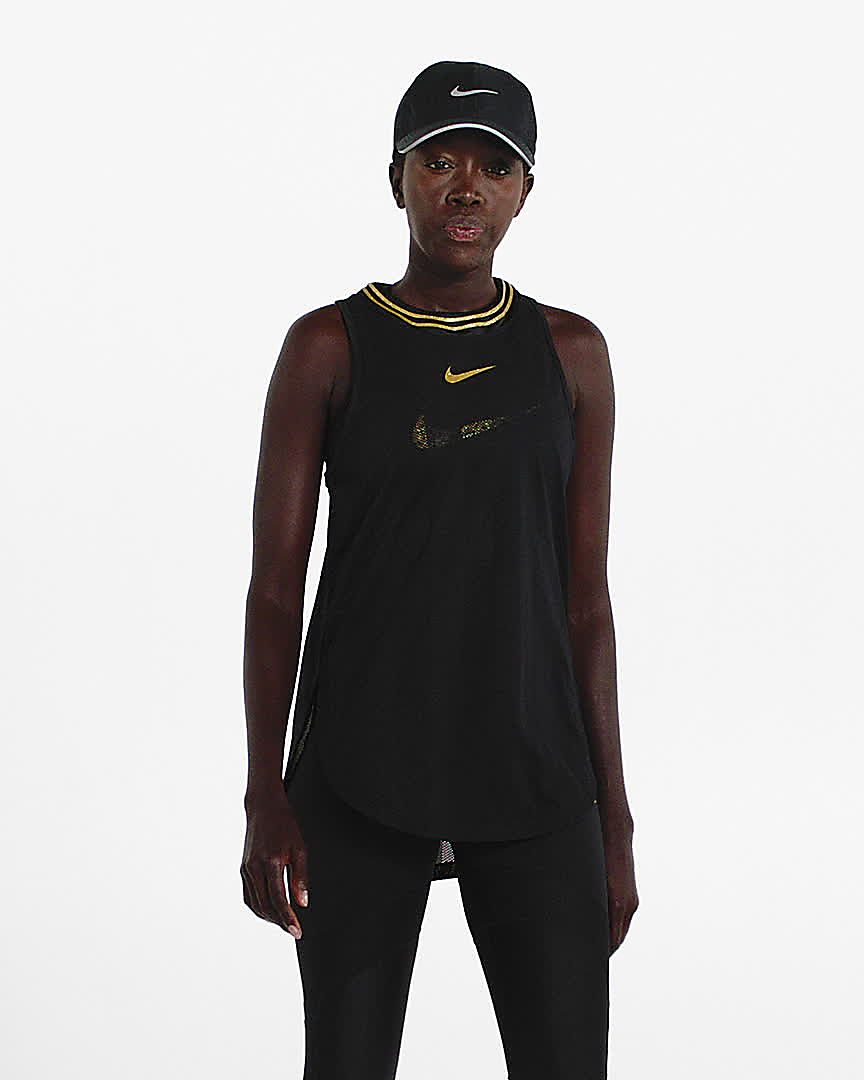 nike glam tank top
