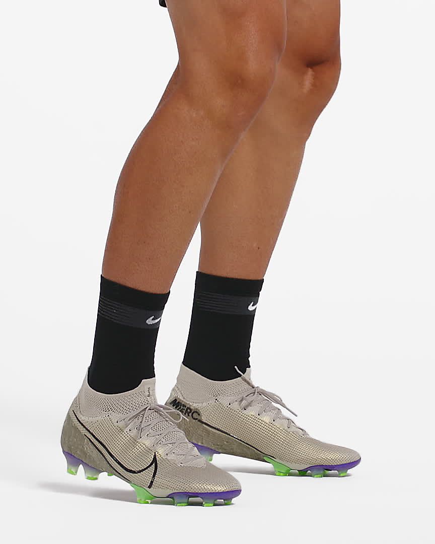 Nike Mercurial Neymar Boys GS Size 5.5 Soccer Cleats Blue .